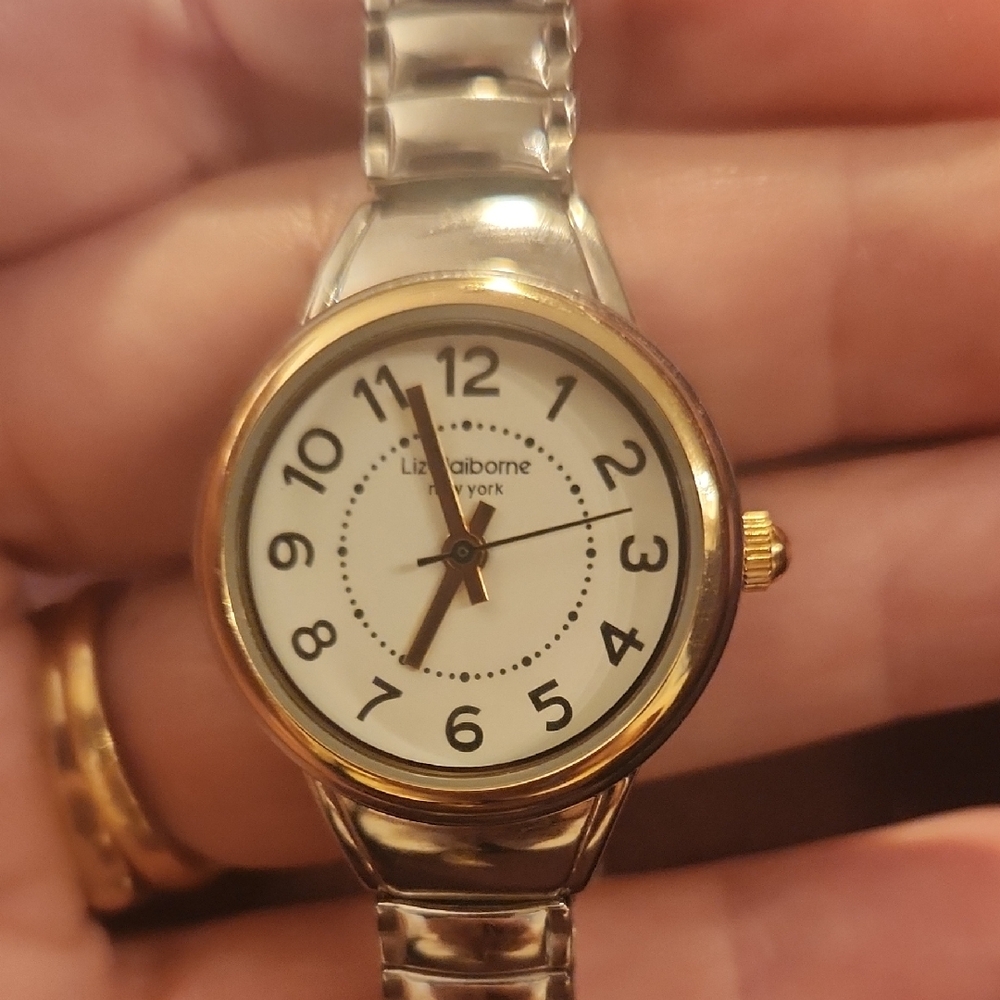 Liz‎ Claiborne Two-Tone Women's Watch